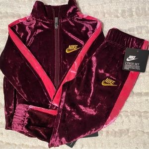 Velour Nike Track Suit